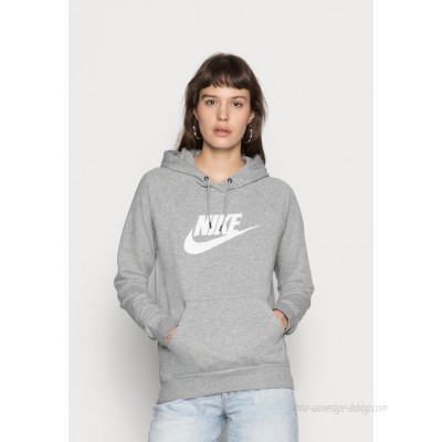 Nike Sportswear HOODIE Hoodie dark grey heather/white/grey 