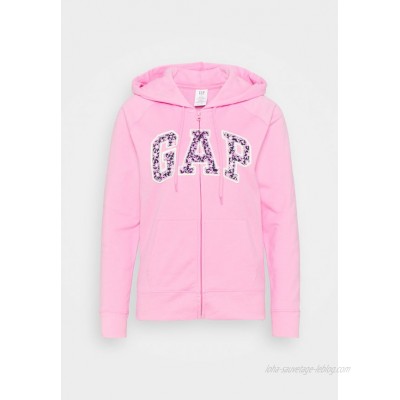 GAP FASH NOVELTY Zipup sweatshirt pink flamingo/pink 