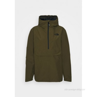 The North Face WATERPROOF FANORAK Outdoor jacket military olive/brown 