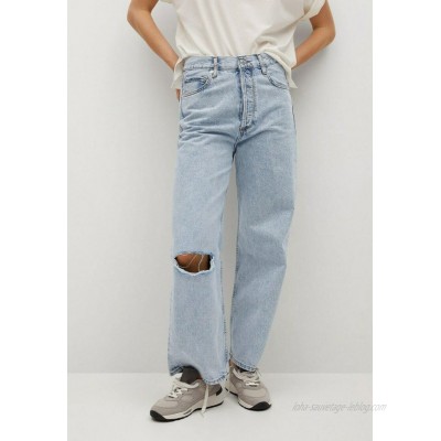 Mango Straight leg jeans lichtblauw/light blue 