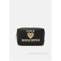Love Moschino HEART LOGO BEAUTY Wash bag nero/black 
