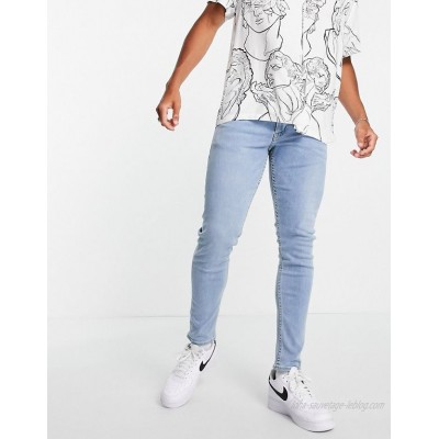 New Look skinny jeans in light washed blue  