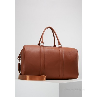 Valentino Bags FILIPPO - Weekend bag - dark cognac/cognac